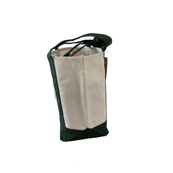 Trader Joe's Everyday Mini Canvas Tote Bag in Navy/Cream • NEW WITH TAGS - Picture 6 of 6